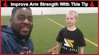 Increase Arm Strength for Youth Baseball Players