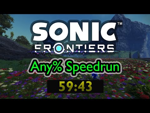 [PB] Sonic Frontiers Any% Speedrun in 59:43