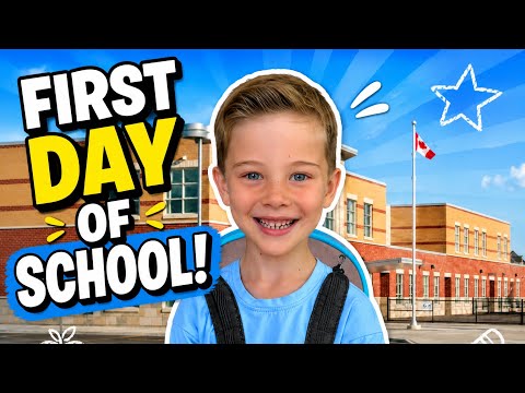 His First Day Of Kindergarten!! *EMOTIONAL*