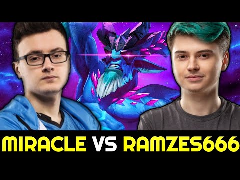 MIRACLE vs RAMZES666 — Leshrac vs Nature's Prophet 7.28 Dota 2