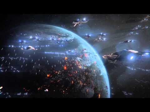 Mass Effect 3 Sword Space Battle (bad outcome) HD