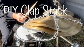 Video thumbnail for DIY Clap Stack Cymbals by Kosuke Kuramoto 蔵本孔介