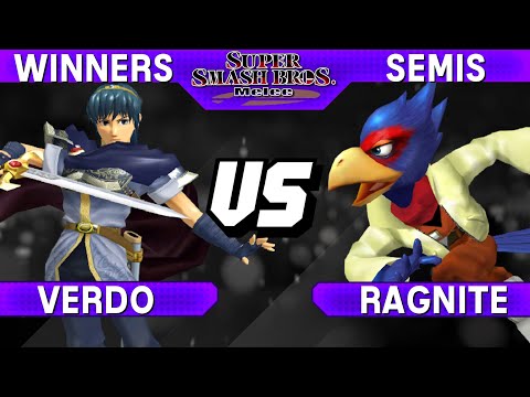 Smash Melee - Verdo (Marth) vs Ragnite (Falco) - S@LT 199 Winners Semis