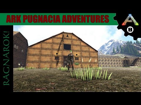 ARK Pugnacia Ragnarok Adventures - Mass Taming and eco Barn Build!