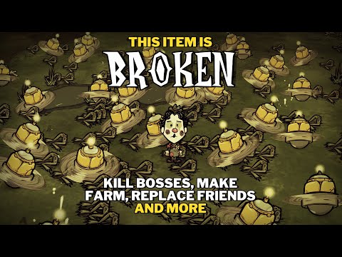 THIS ITEM IS COMPLETELY BROKEN?! Automate Farms, Kill AFK Bosses & More (Terramite) - DST