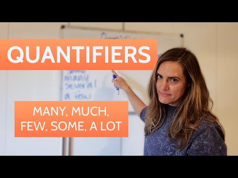 Quantifiers in English | Learning English