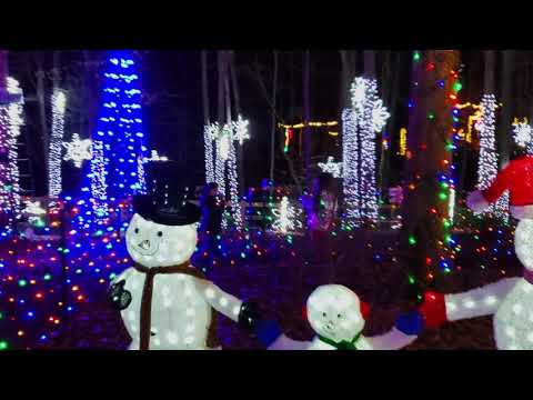 Explore park ILUMINIGHTS Roanoke VA