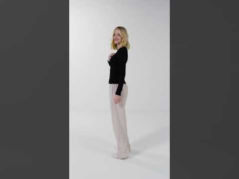 Calça feminina bege 