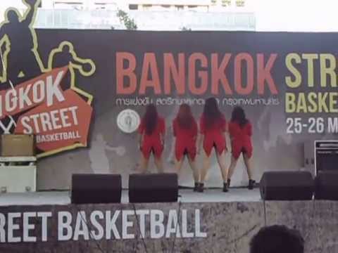 Impedish cover sistar - Glam + intro So cool @ Bangkok street basketball Final 26/05/56