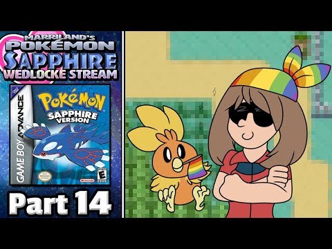 Pokémon Sapphire Wedlocke, Part 14: Having An Art Time!