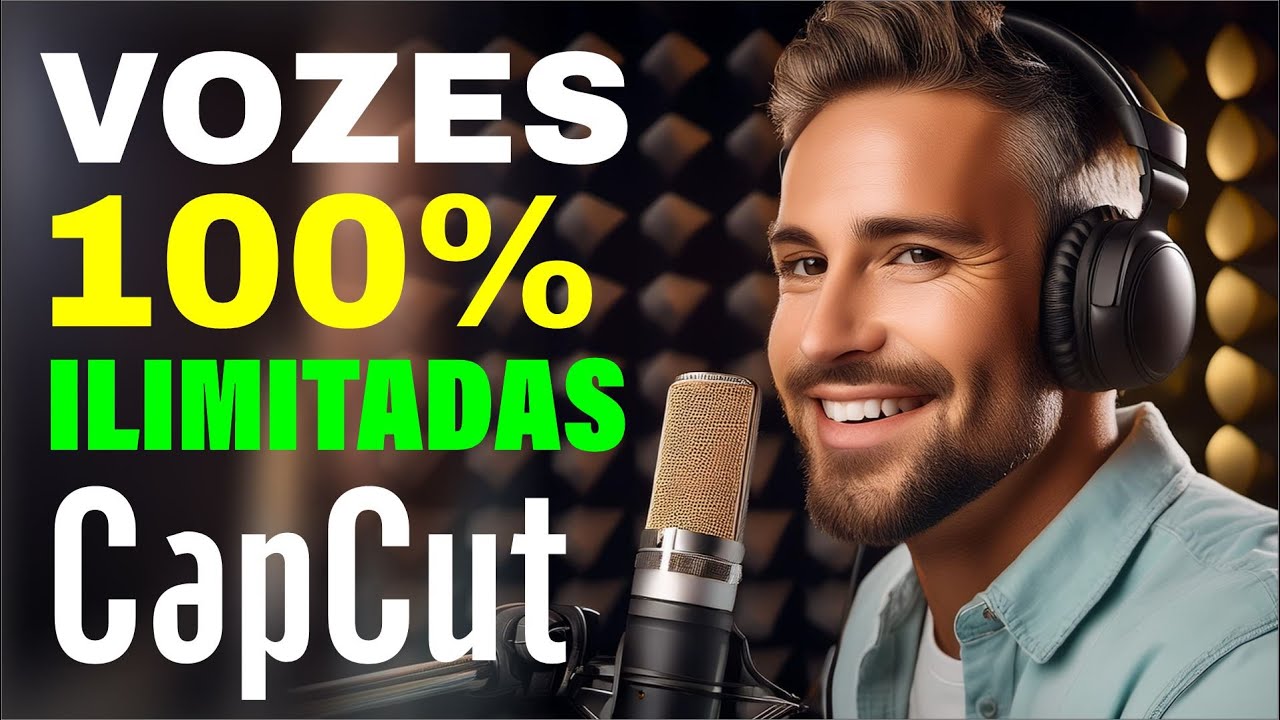 CAPCUT Superou Todo Mundo: VOZ 100% ILIMITADA do ElevenLas -Adeus, ElevenLabs!