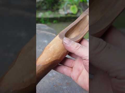 Traditional Bamboo Bow #diy #craft #satisfying #traditional Useful for survival and hunting