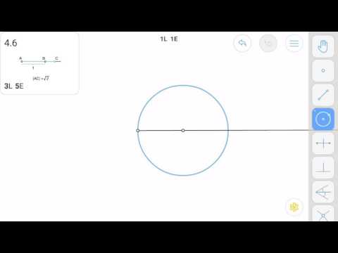 Euclidea 4.6 Delta 6 All stars solution