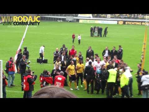 26-05-2013 Toespraak van Ruud Brood na de 2-1 overwinning op Sparta Rotterdam