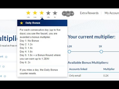 Возьми больше иксов на бесплатном кране ZEN