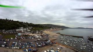 preview picture of video 'Quadcopter @ Lyme Regis'