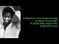 Jingle Bells by Al Green (Lyrics)