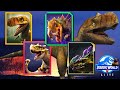All RAJASAURUS FAMILY Team: Lvl 30 | Jurassic World Alive