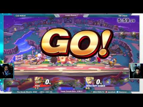 The Break #343   SSB4 L7   CLG NAKAT VS TSB Chaos