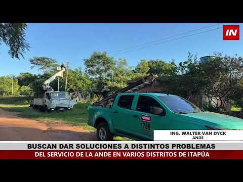 PRETENDEN AVANZAR CON MEJORAS DEL SERVICIO ELÉCTRICO EN ITAPÚA