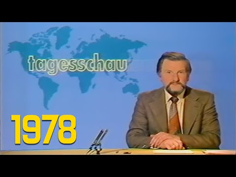 Rest der ARD Tagesschau & Ansage von Heidrun v. Goessel (22.01.1978)