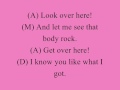 Millionaires I Like Money Lyrics