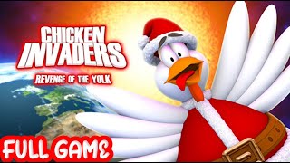 Chicken Invaders 3 - Revenge of The Yolk Christmas Edition Full Game Gameplay Playthrough
