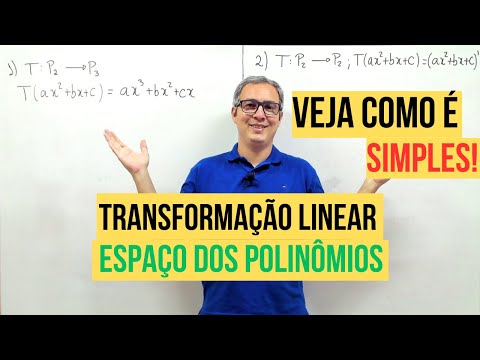 TRANSFORMAÇÃO LINEAR EXERCÍCIO RESOLVIDO