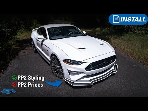 Upgrade Your 2018+ Mustang with a PP2-Style Front Splitter | Review & Install
