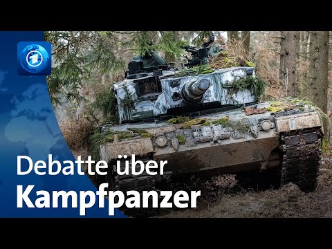 Ramstein: Debatte um Kampfpanzer vom Typ „Leopard 2“ vermutlich im Fokus