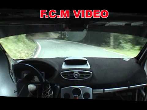 CameraCar Rally Appennino Ligure 2010 Tadone-Parodi Renault New Clio R3C