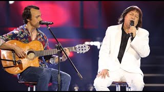Silvio Rodríguez y Roberto Carlos cantaron el tema &quot;Quién fuera&quot;