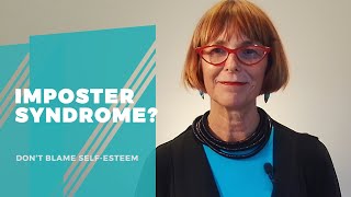 Confidence problems? Don't blame low self-esteem