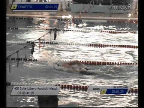 Serie 2 dei 400 Stile Libero  Assoluti Maschi Agonisti - 16 Memorial Chiara Giavi