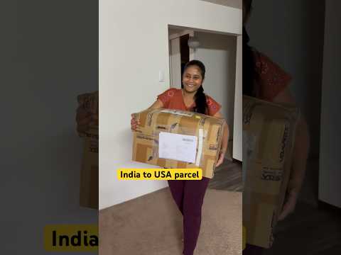 Special parcel from India to USA