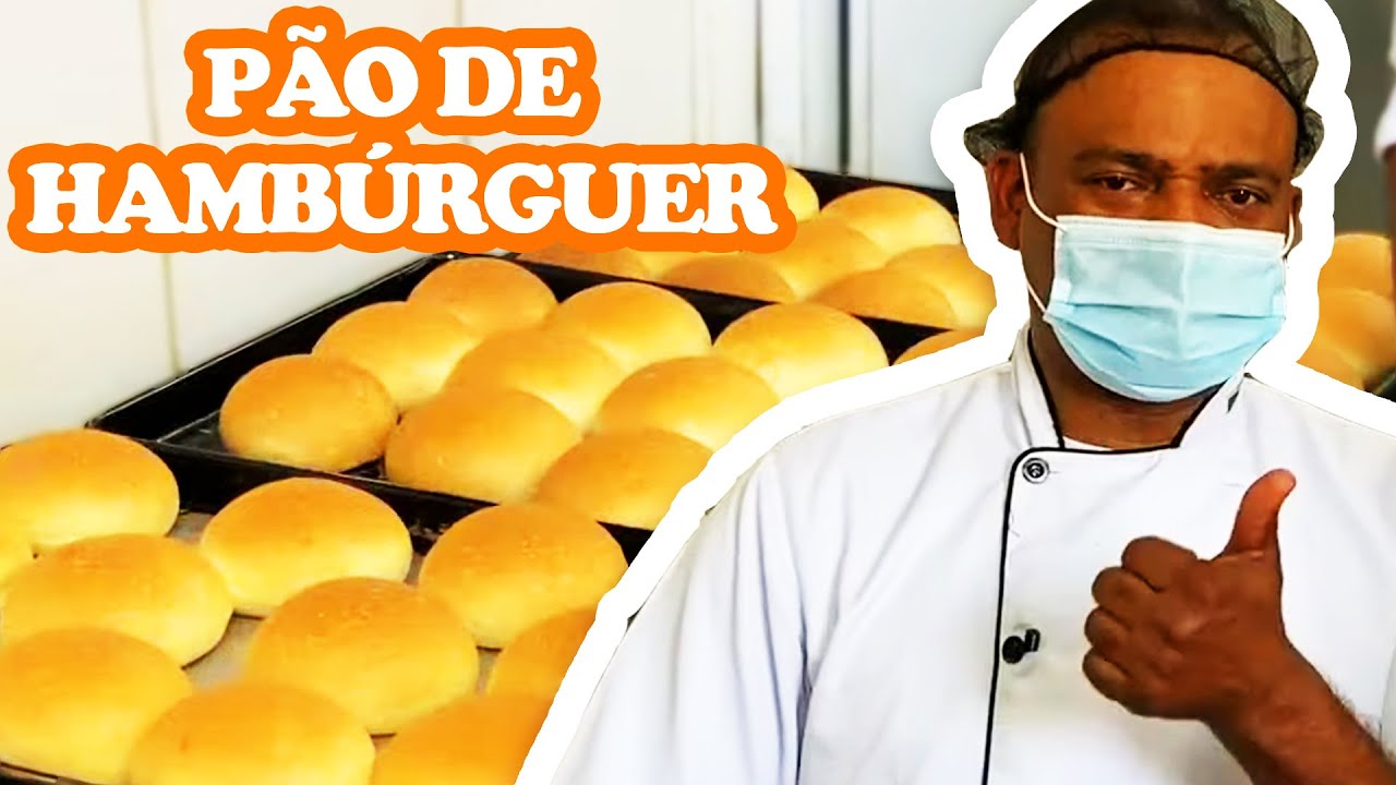 Como Fazer o Melhor PÃO DE HAMBÚRGUER | Ewerton Santana