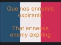 La Marseillaise French National Anthem Fr En By Claude Joseph Rouget De Lisle