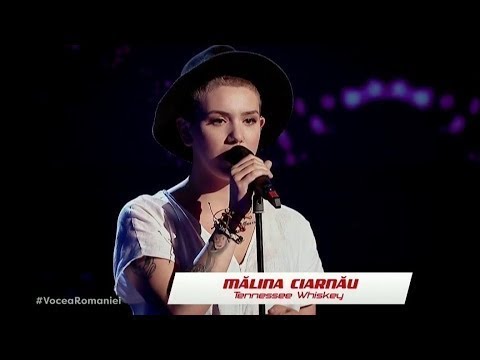 ✌ Mălina Ciarnău - Tennessee Whiskey ✌ AUDIŢII pe nevăzute | VOCEA României 2019 HD