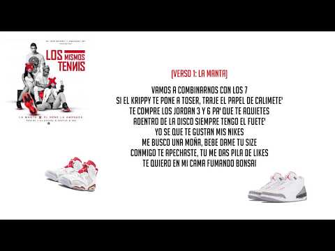 El Nene La Amenaza "Amenazzy" Ft. La Manta - Los Mismos Tenis [Letras/Lyrics]