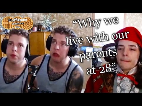 Why wafflepwn still lives with their parents  (wafflepwn livestream clips)