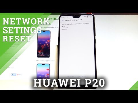 How to Reset Network Settings in HUAWEI P20 - Restore Default Network |HardReset.Info