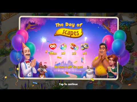 The Day of Scapes ▪︎ Golden Cup 9846 Stage 66 - 85 ▪︎ no hacks, real play ☆ Gardenscapes by Anne