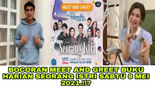 Download lagu BOCORAN MEET AND GREET BUKU HARIAN SEORANG ISTRI 8 MEI 2021.!!? mp3 Download lagu BOCORAN MEET AND GREET BUKU HARIAN SEORANG ISTRI 8 MEI 2021.!!? mp3