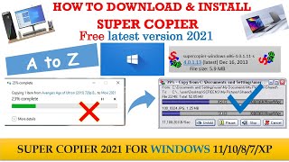 Download and install Super Copier Guide 2021/ কিভাবে সুপার কপি ব্যবহার করব