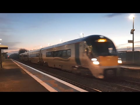 Irish Rail 22000 Class Intercity Trains - Monasterevin Station, Kildare