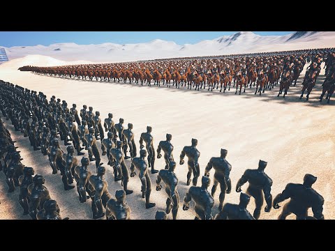 10,000 Black Panther Vs Ancient And Medieval Army | Ultimate Epic Battle Simulator | UEBS