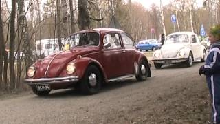 preview picture of video 'Old cars parade in Joensuu, May 1st 2014'