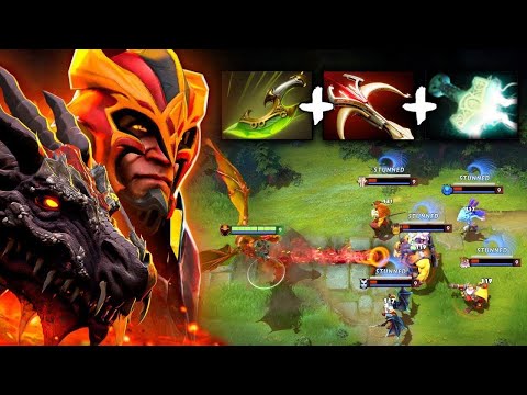 Hard Carry Dragon Knight 🔥🔥🔥Insane Damage 32 Kills | Dota 2 Gameplay