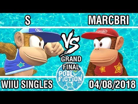 [POOL FICTION 2018] S (Diddy Kong) VS. Marcbri (Diddy Kong) - SSB4 - Grand Final
