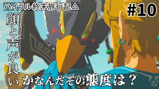 【BotW】顔面と声の代償に性格をドブに捨てた鳥畜生【ハイラル終末旅行記】